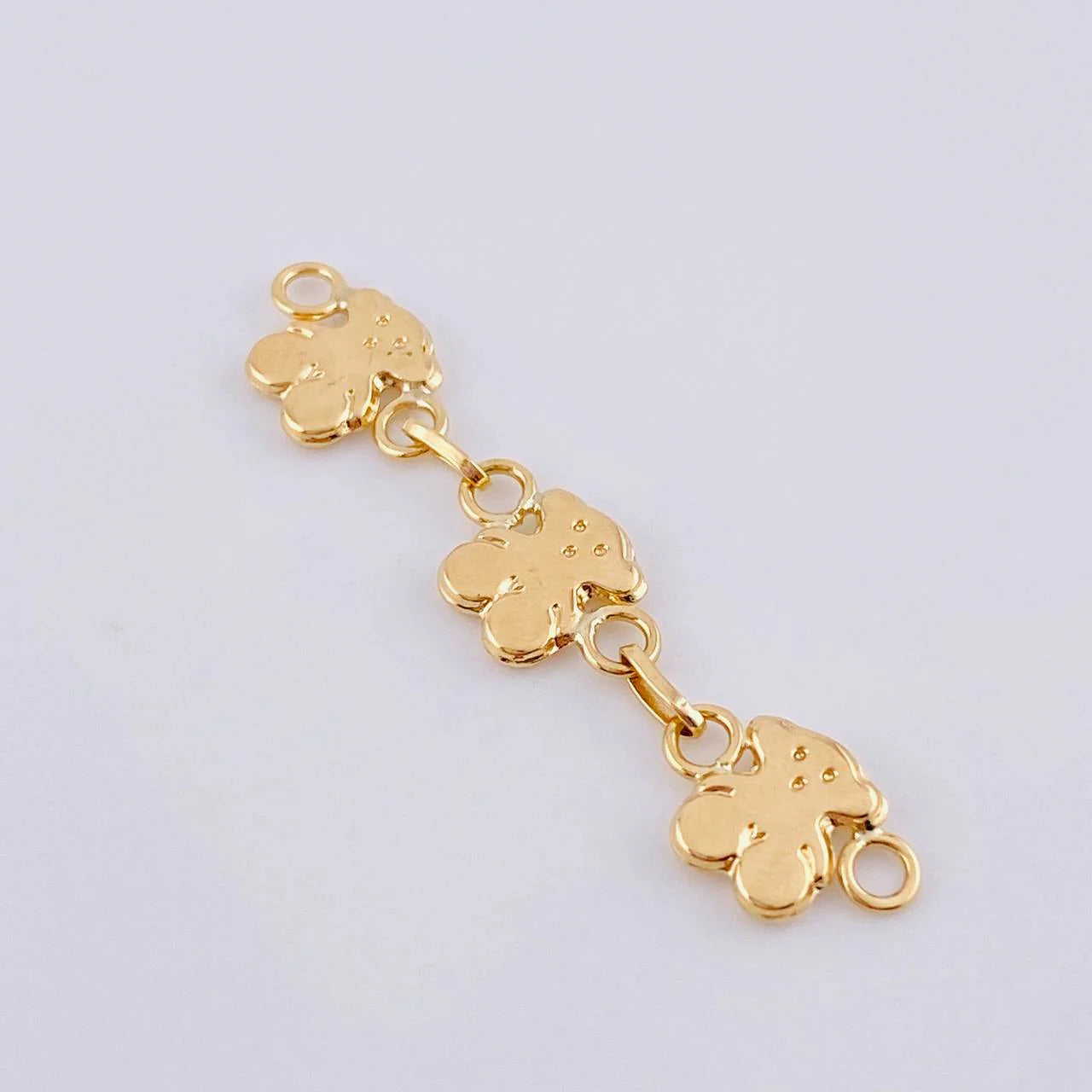 Herraje Retazo Ositos 1 g / 3.8 cm Oro Amarillo 18K