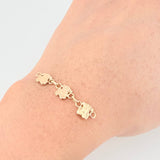 Herraje Retazo Osos Ts 1 g / 3,2 cm Oro Amarillo 18K