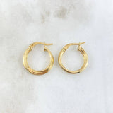 Candongas Magic 1.8gr / 2.1cm / Oro Amarillo 18K ©