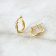 Candongas Tere 0.9gr / 1.3cm / Oro Amarillo 18K ©