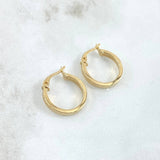 Candongas Diani 1.45gr / 1.8cm / Oro Amarillo 18K