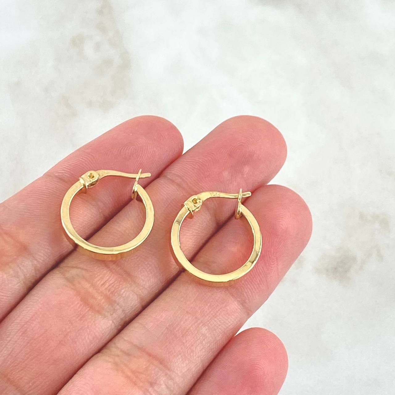 Candongas Diani 1.5gr / 1.8cm / Oro Amarillo 18K
