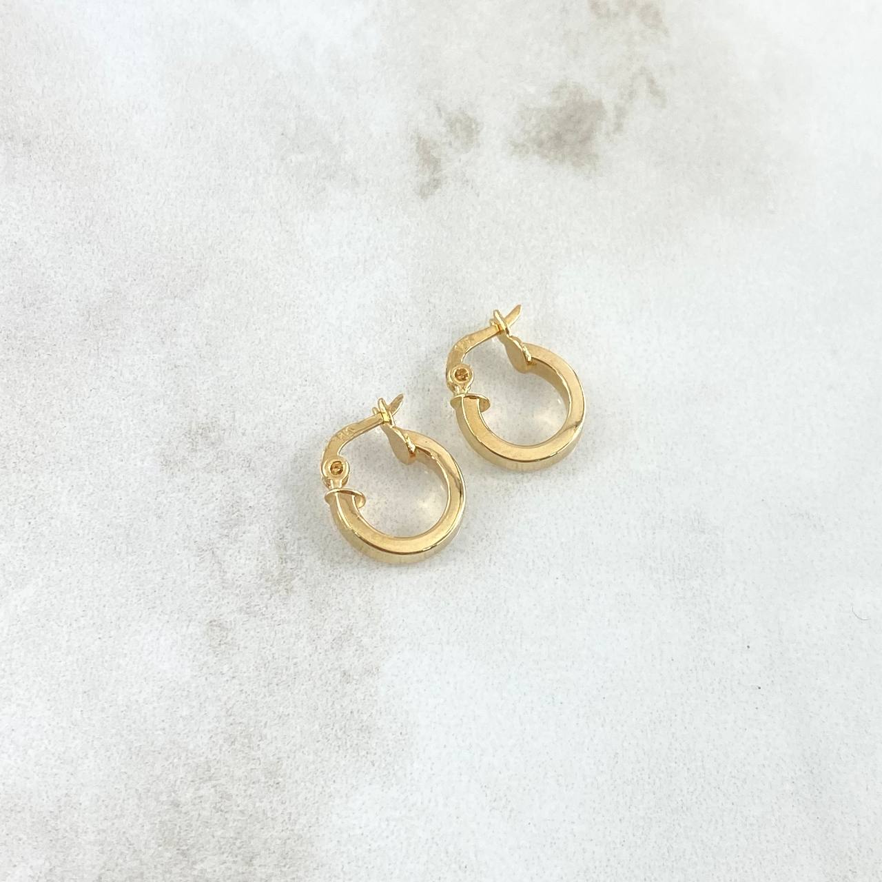Candongas Diani 1gr / 1.2cm / Oro Amarillo 18K
