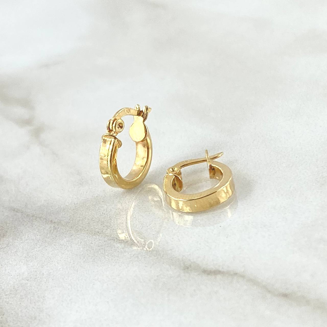 Candongas Diani 1gr / 1.2cm / Oro Amarillo 18K