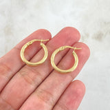 Candongas Juli 1.75gr / 2cm / Oro Amarillo 18K