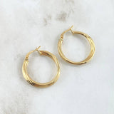 Candongas Magic 2.55gr / 2.8cm / Oro Amarillo 18K