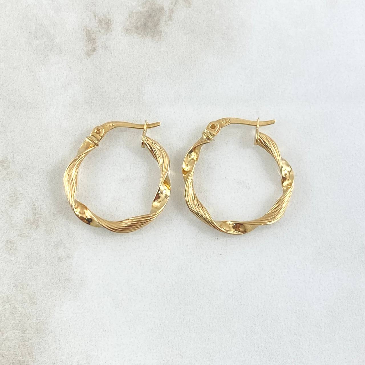Candongas Nico 1.7gr / 2.3cm / Oro Amarillo 18K