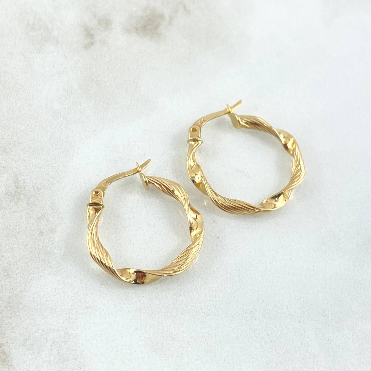 Candongas Nico 1.7gr / 2.3cm / Oro Amarillo 18K