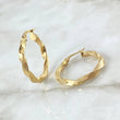 Candongas Lupe 2.65g / 2.6cm Oro Amarillo 18K