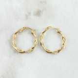 Candongas Valen 2.05gr / 2.8cm / Oro Amarillo 18K