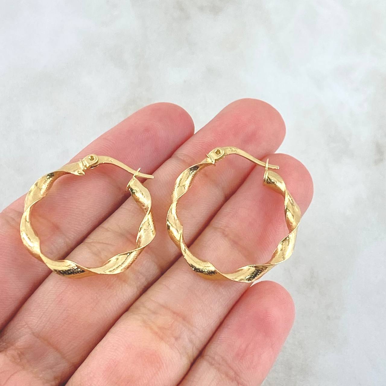 Candongas Valen 2.05gr / 2.8cm / Oro Amarillo 18K