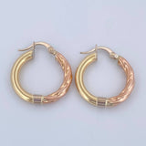 Candongas Lady 2.85gr / 2.3cm / Oro 18K &
