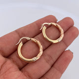 Candongas Lady 2.85gr / 2.3cm / Oro 18K &