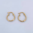 Candongas Vick 0.9gr / 1.6cm / Oro 18K &