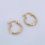 Candongas Vick 0.9gr / 1.6cm / Oro 18K &