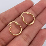 Candongas Vick 0.9gr / 1.6cm / Oro 18K &