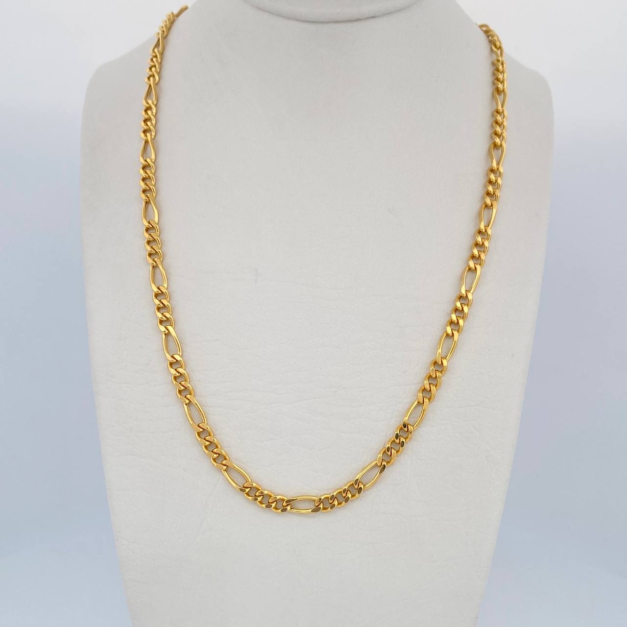 Cadena Figaro 11.3gr / 65cm / +0 Oro 18K &
