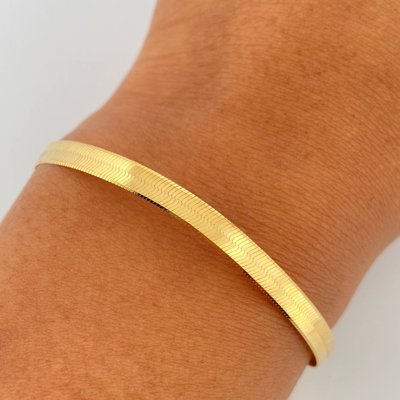 Pulso Espejo 4.3gr / 18cm / +3Oro 18K &
