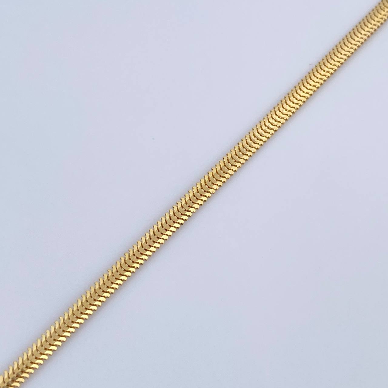 Pulso Serpiente 2.65gr / 18.4cm / +3 Oro 18K &