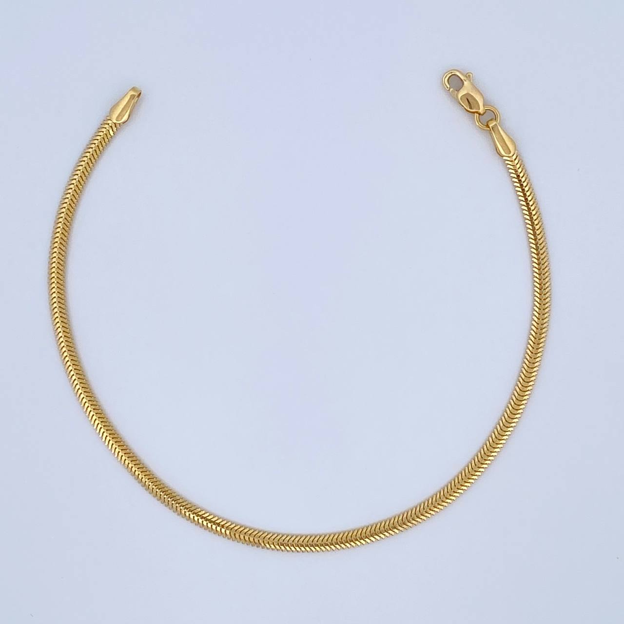Pulso Serpiente 2.65gr / 18.4cm / +3 Oro 18K &