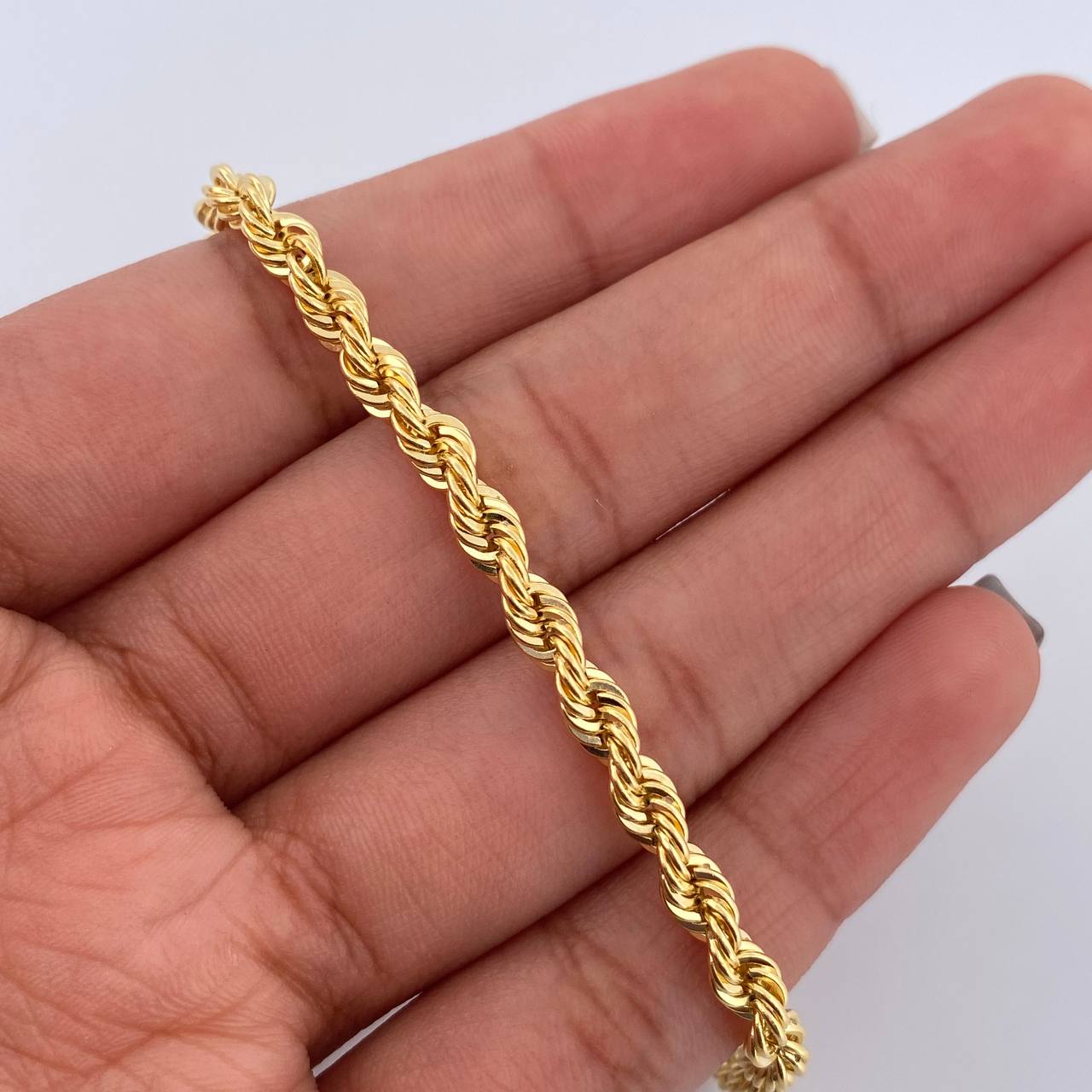 Pulso Lazo 3.85gr / 19.7cm / +3Oro 18K &