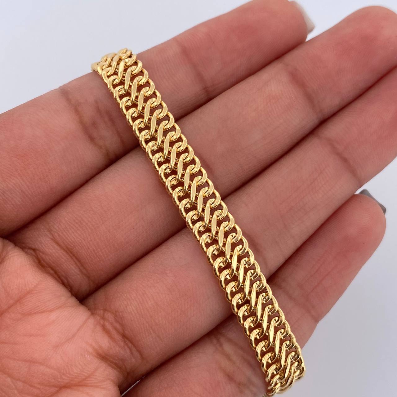 Pulso Sedusa 5.45gr / 19cm / +3Oro 18K &
