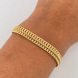 Pulso Sedusa 5.45gr / 19cm / +3Oro 18K &