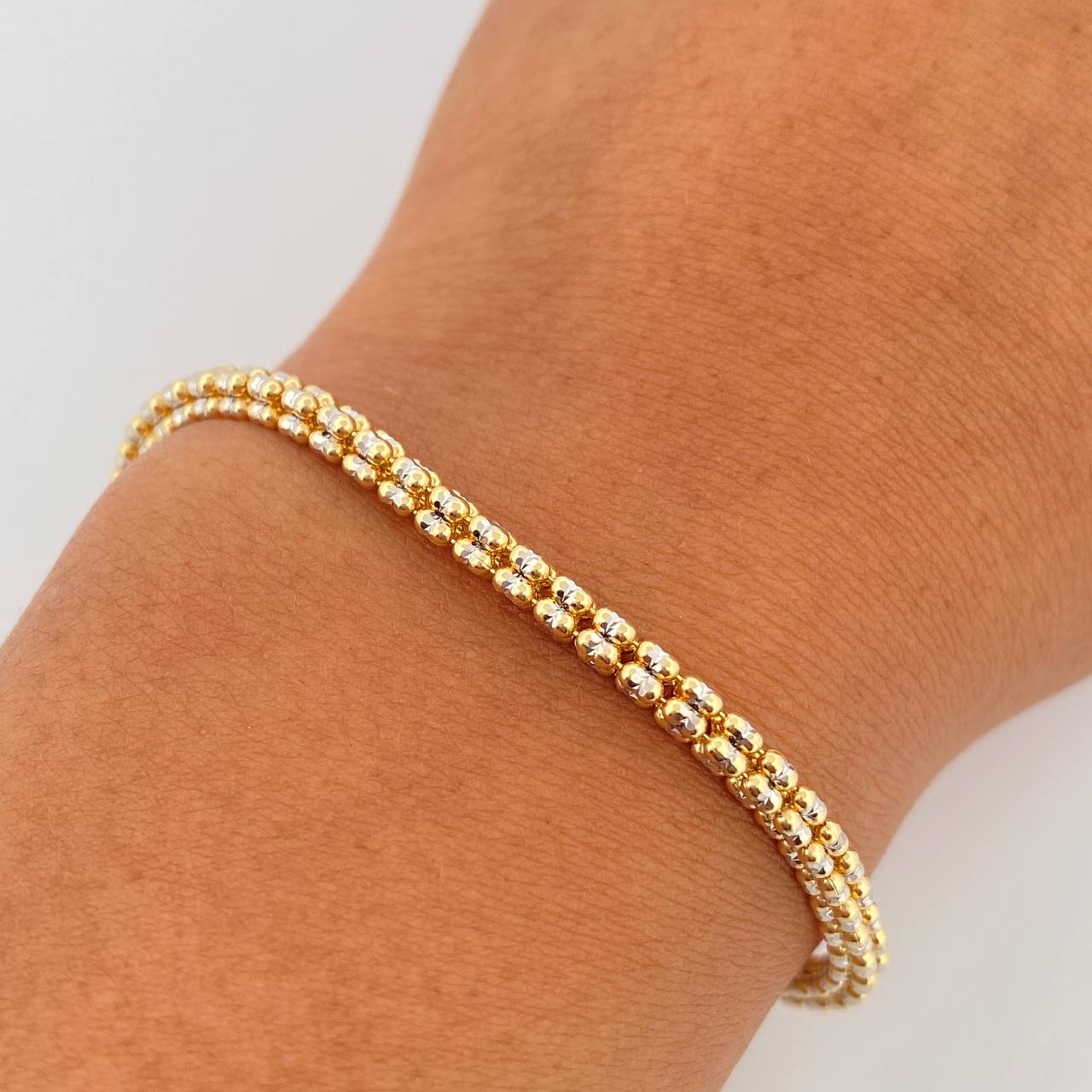 Pulso Ice 8.3gr / 20.4cm / +4 Oro 18K $