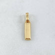 Dije Lingote 1.25gr / 1.9cm / Nac.Esp.Oro 18K