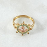 Anillo Timon Ancla 2.8gr / T7 / Oro 18K