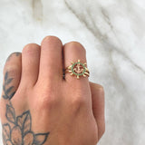 Anillo Timon Ancla 2.8gr / T7 / Oro 18K