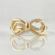 Anillo Moño 2.3gr / T7 1/2 / Oro 18K
