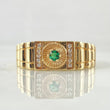 Anillo Sello Aro Rayado 4.3gr / T9 / Oro 18K