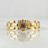 Anillo Anillo Correa 2gr / T6 / Oro 18K *
