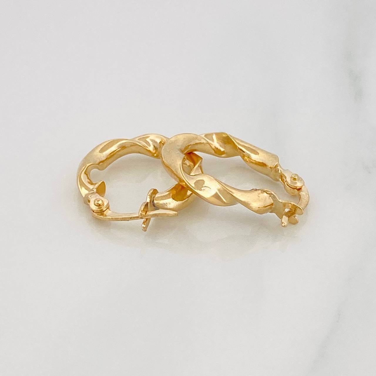 Candongas Demi 2 g / 2 cm Oro Amarillo 18K