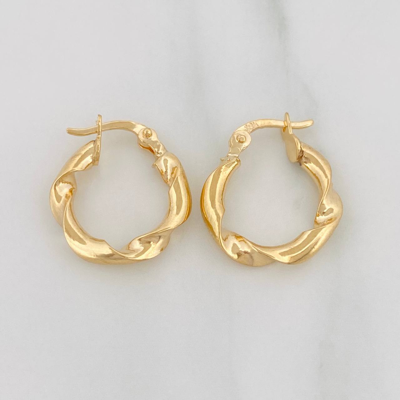 Candongas Demi 2 g / 2 cm Oro Amarillo 18K