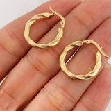 Candongas Ivy 1.95 g / 2 cm Oro Amarillo 18K