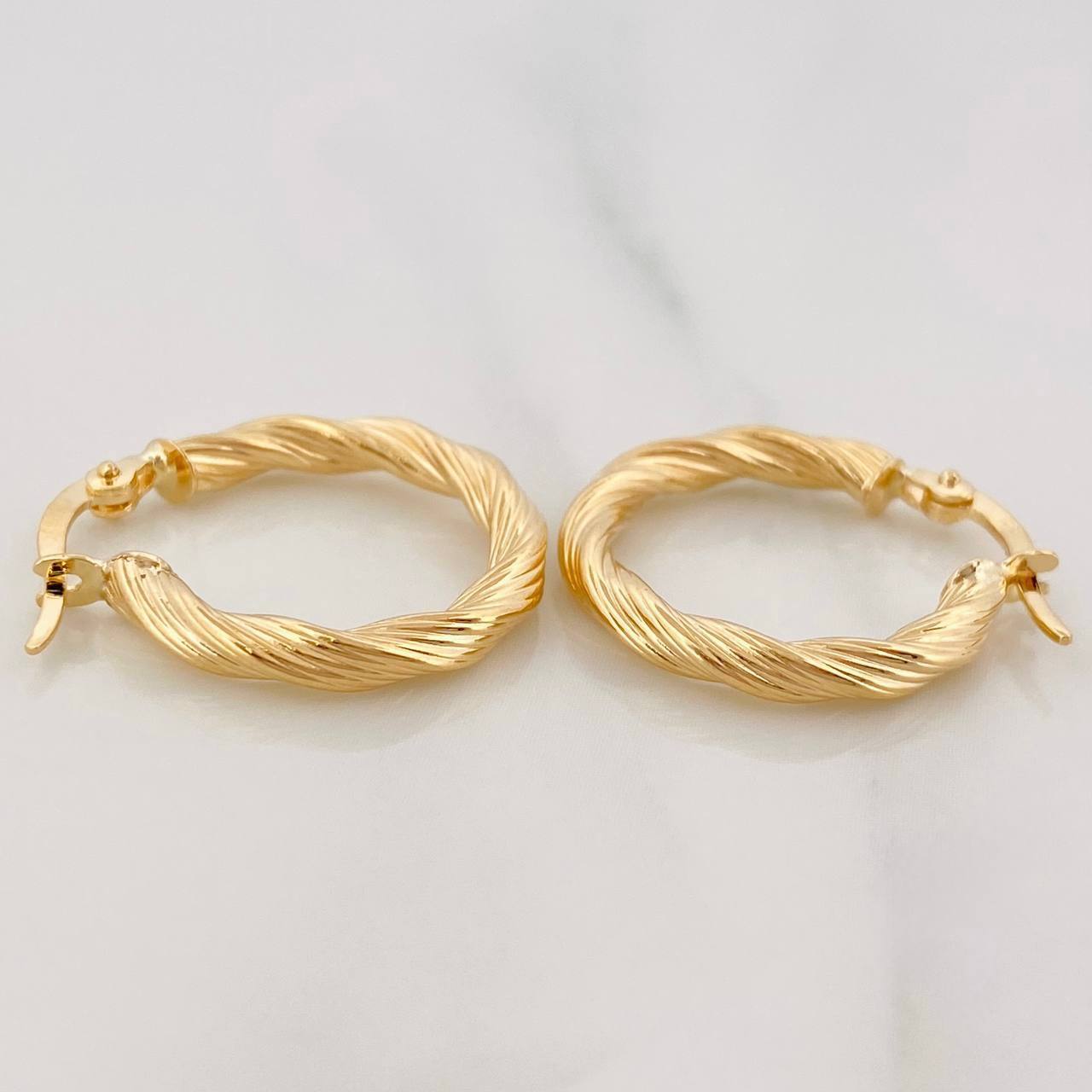 Candongas Ivy 1.95 g / 2 cm Oro Amarillo 18K