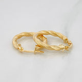 Candongas Ivy 1.95 g / 2 cm Oro Amarillo 18K