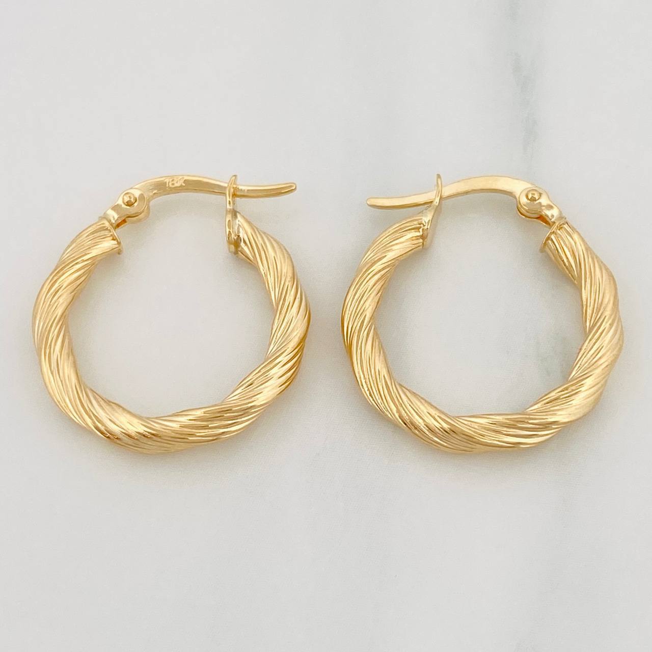 Candongas Ivy 1.95 g / 2 cm Oro Amarillo 18K