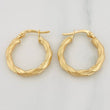 Candongas Ivy 1.95 g / 2 cm Oro Amarillo 18K
