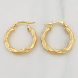 Candongas Ivy 1.95 g / 2 cm Oro Amarillo 18K