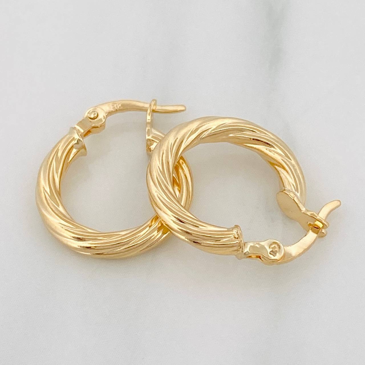 Candongas Mary 1.65 g / 1.7 cm Oro Amarillo 18K