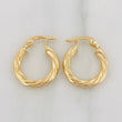 Candongas Mary 1.65 g / 1.7 cm Oro Amarillo 18K