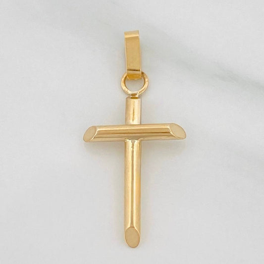 Dije Cruz 0.85 g / 3.5 cm Oro Amarillo 18K