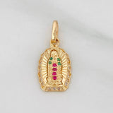 Dije Virgen Guadalupe 1.35 g / 2 cm Oro Amarillo 18K