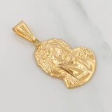 Dije Rostro Cristo 2 g / 3.5 cm Oro Amarillo 18K