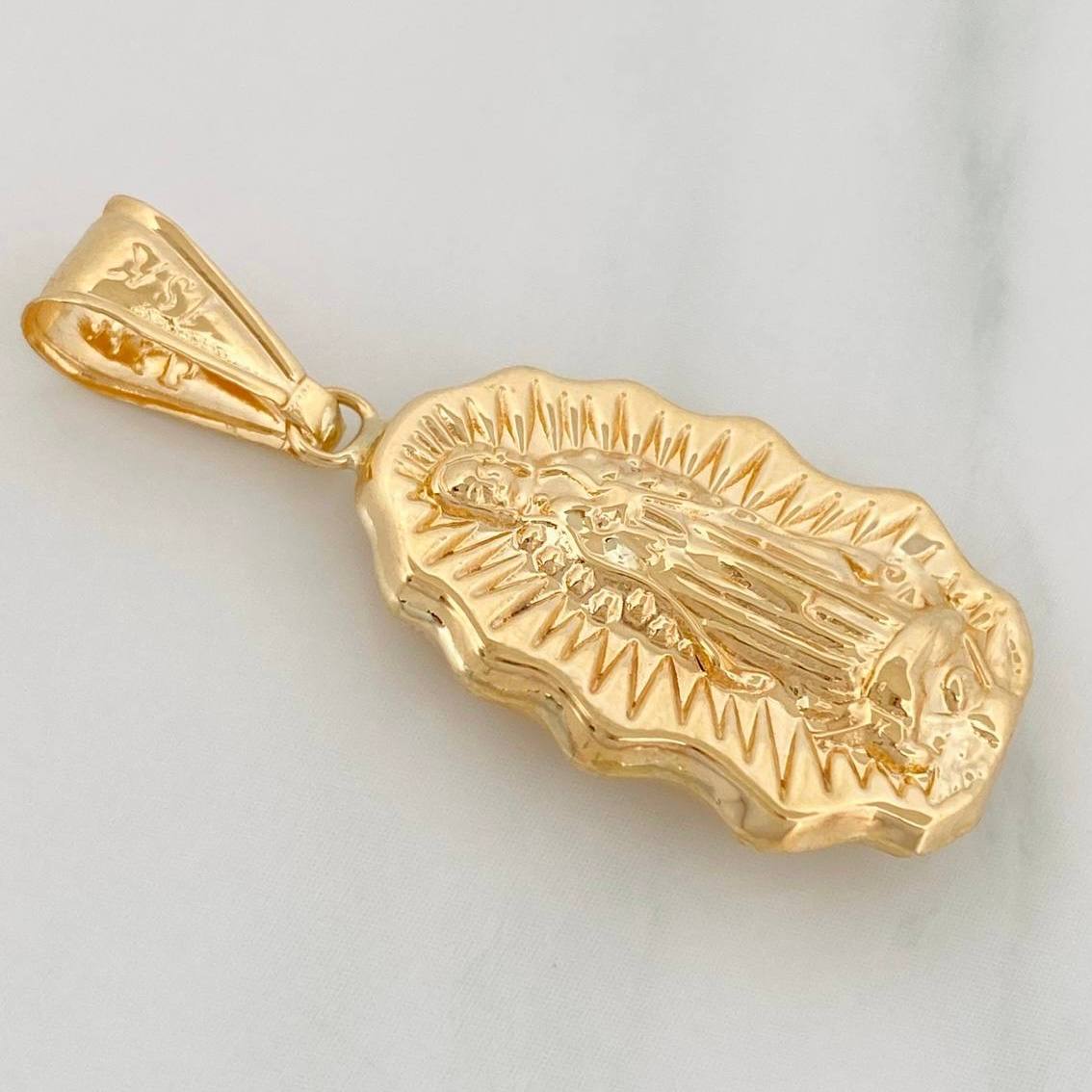 Dije Virgen Guadalupe 1.55 g / 3.5 cm Oro Amarillo 18K