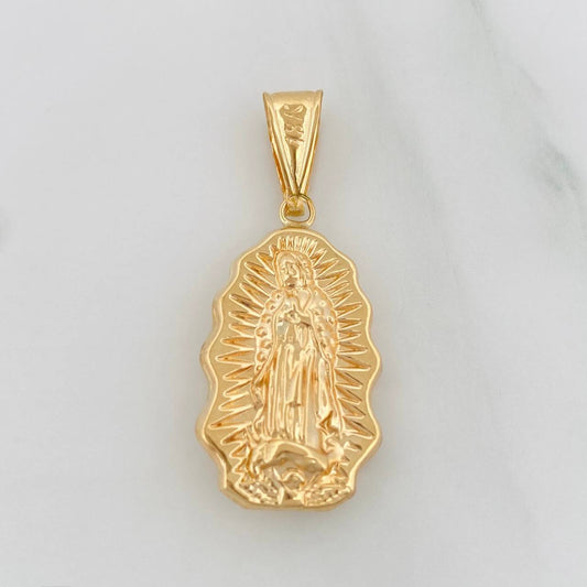 Dije Virgen Guadalupe 1.55 g / 3.5 cm Oro Amarillo 18K