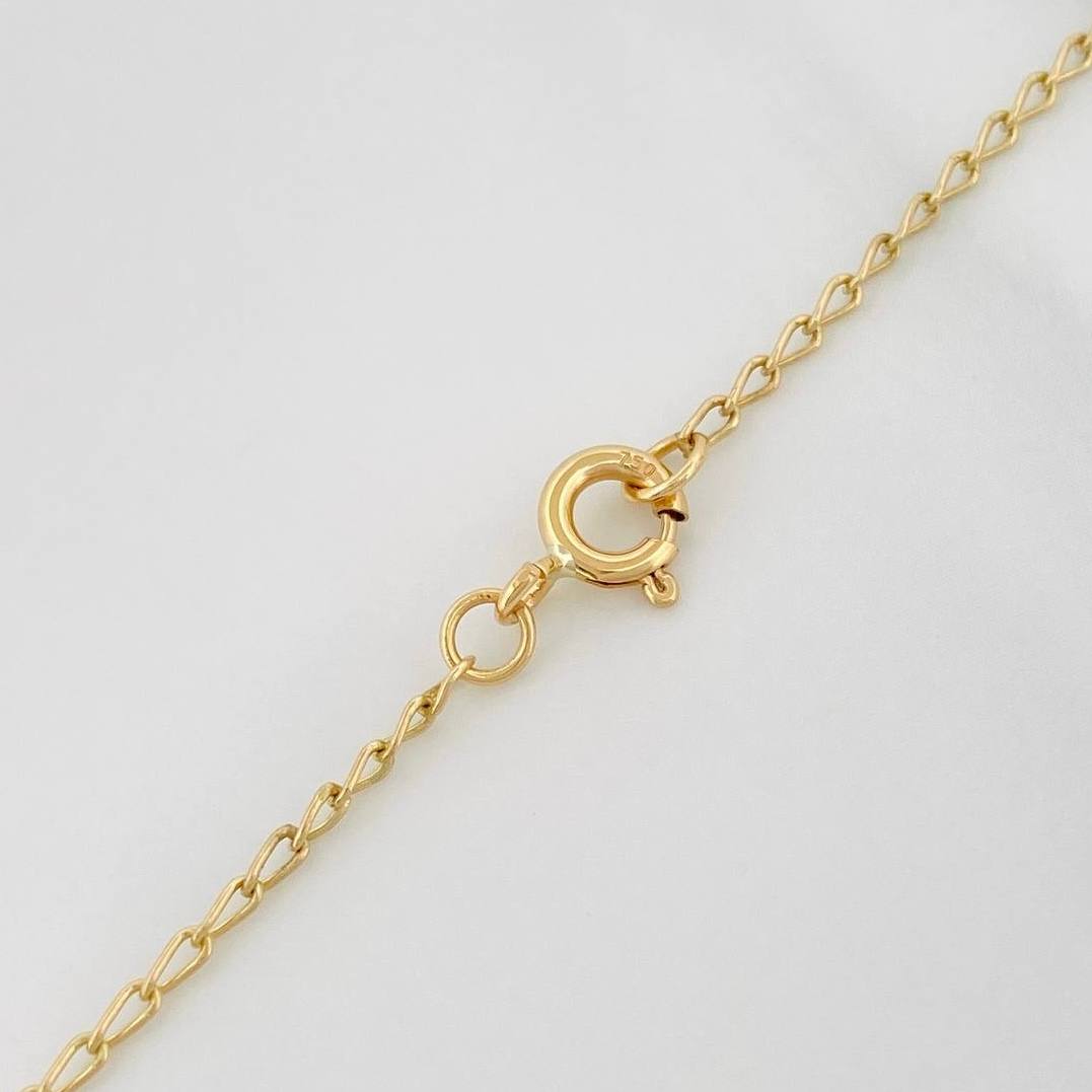 Rosario Virgen Milagrosa 5.95 g / 54 cm / 3 mm Cuatro Oros 18K